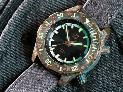 bronze watch patina